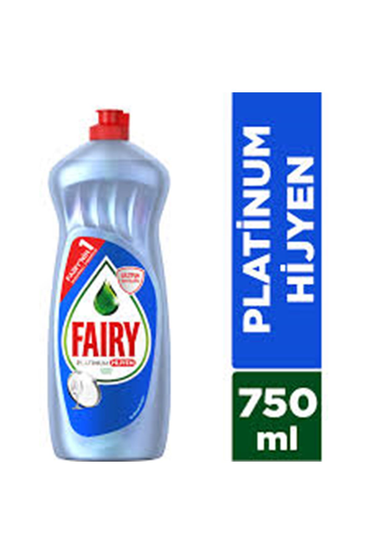 Fairy Platinum Hijyen Limonlu Sıvı Elde Bulaşık Deterjanı 750 ml