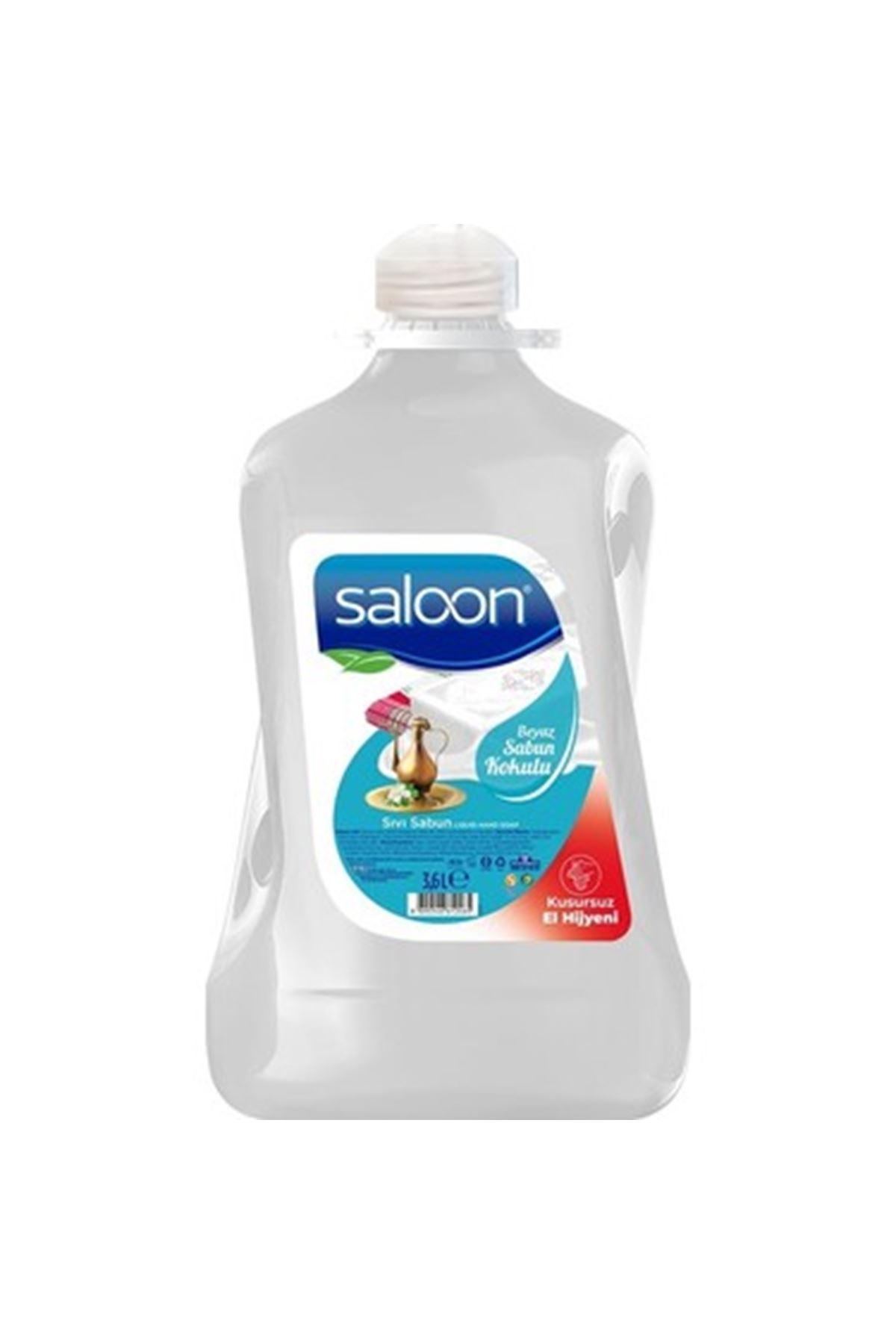 Saloon Sıvı Sabun 3,6  Litre Beyaz Sabun Kokulu
