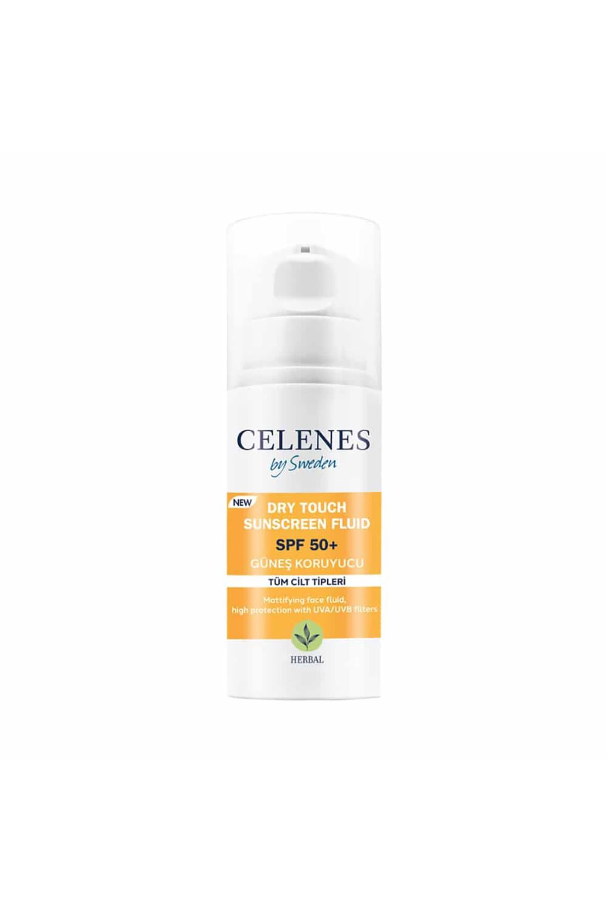 Celenes Herbal Güneş Koruyucu Dry Touch 50 spf 50 ML