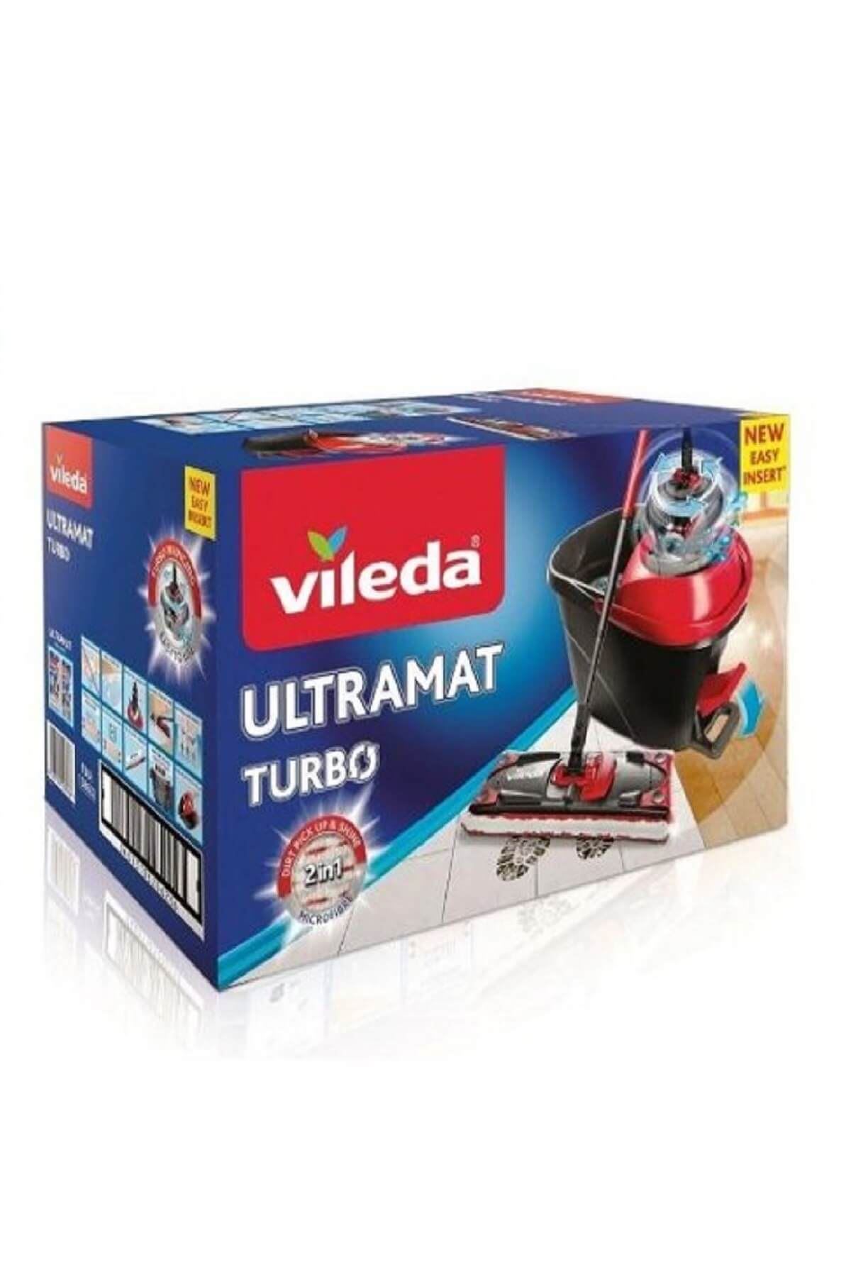 Vileda Easy Wring Ultramat Turbo Pedallı Temizlik Seti