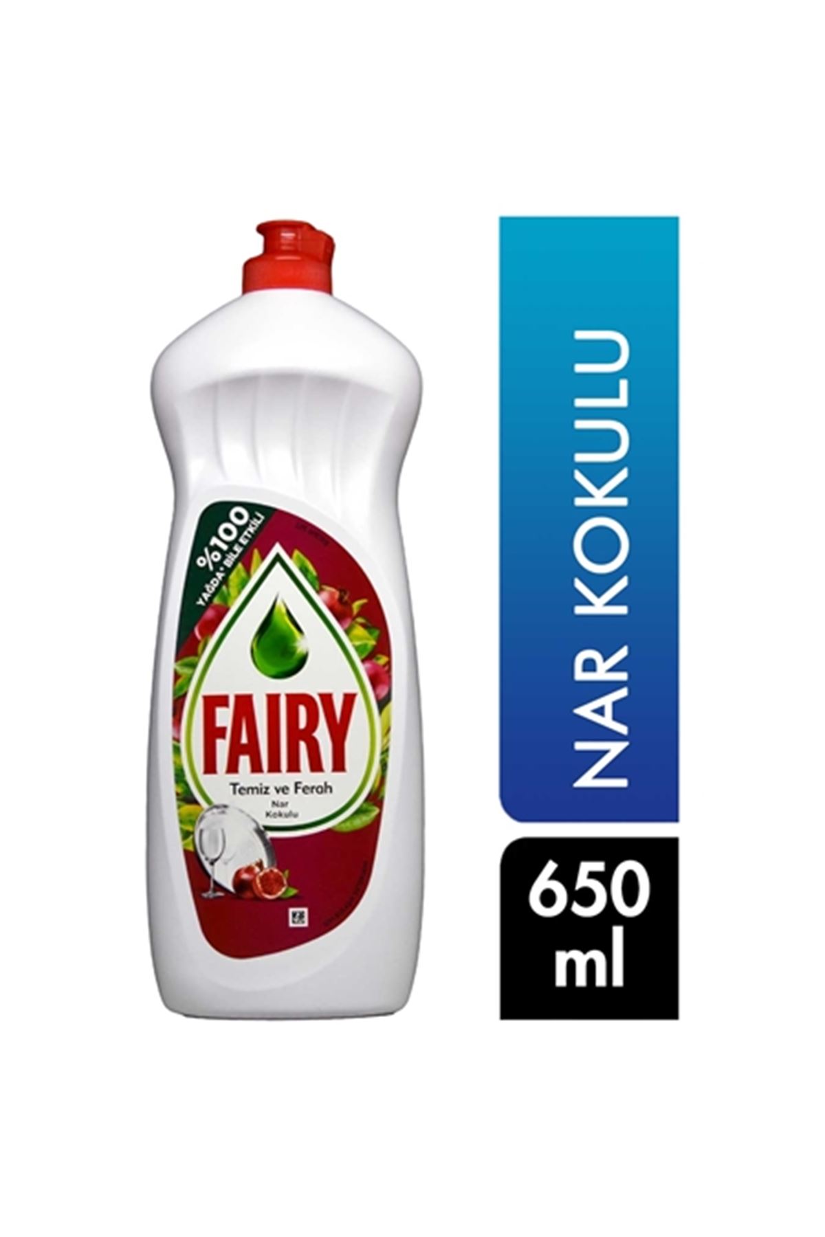 Fairy Sıvı Bulaşık Deterjanı Nar 650 ML