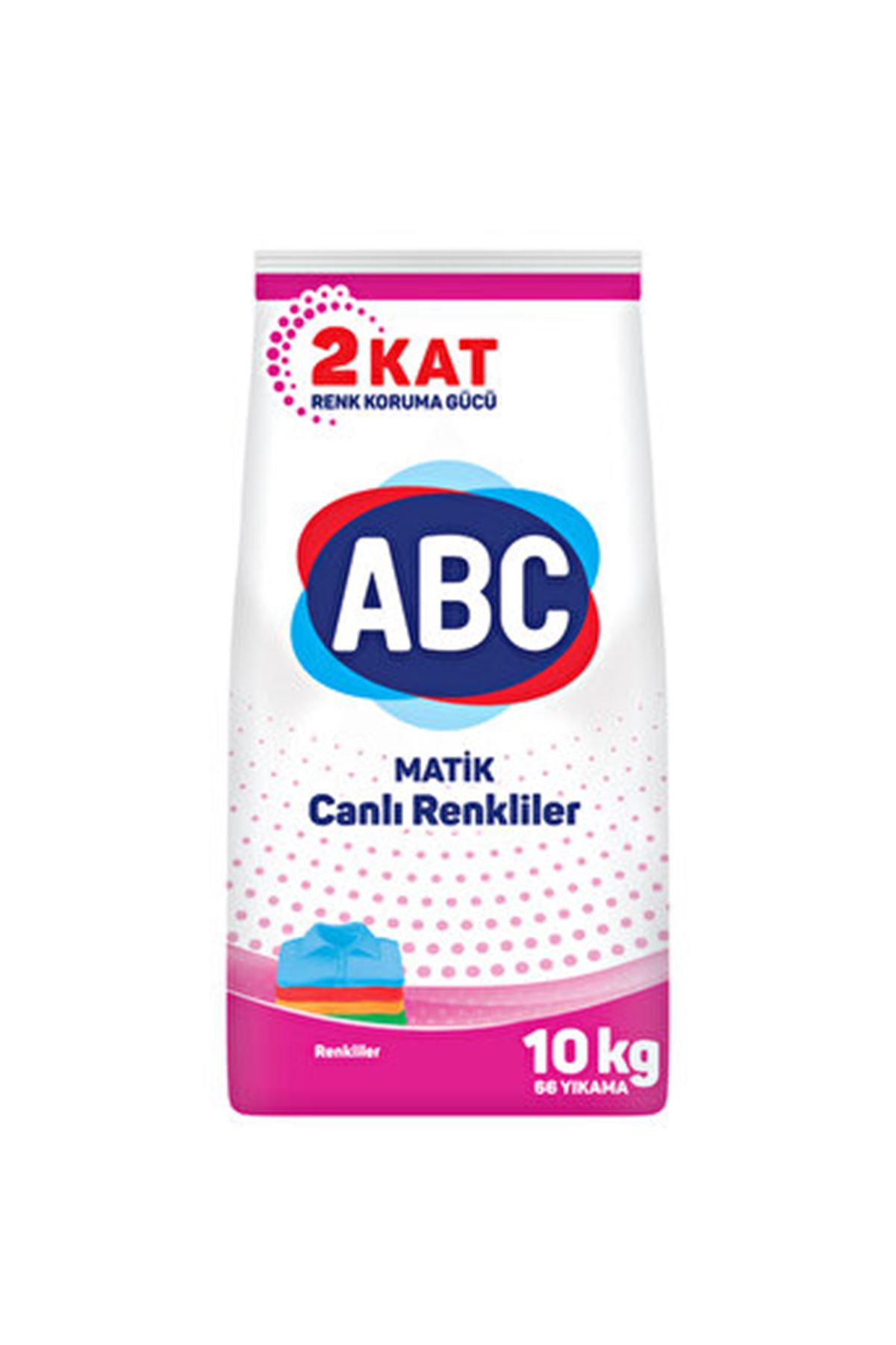 ABC Matik Renkliler için Çamaşır Deterjanı  10 KG