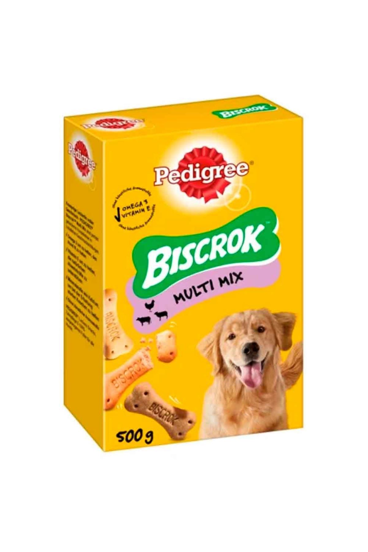 Pedigree Biscrok Köpek Ödül Bisküvisi Multi Mix 500 Gr