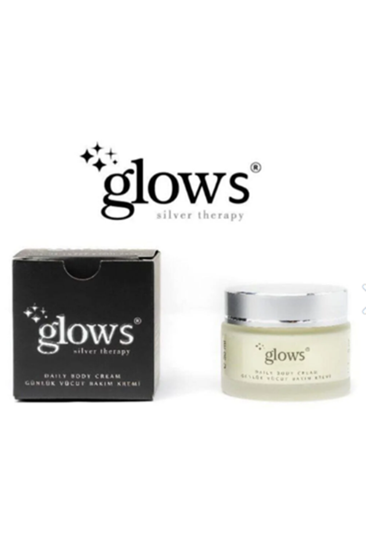 Glows Silver Therapy Nemlendirici Yüz Bakım Kremi 50 ml