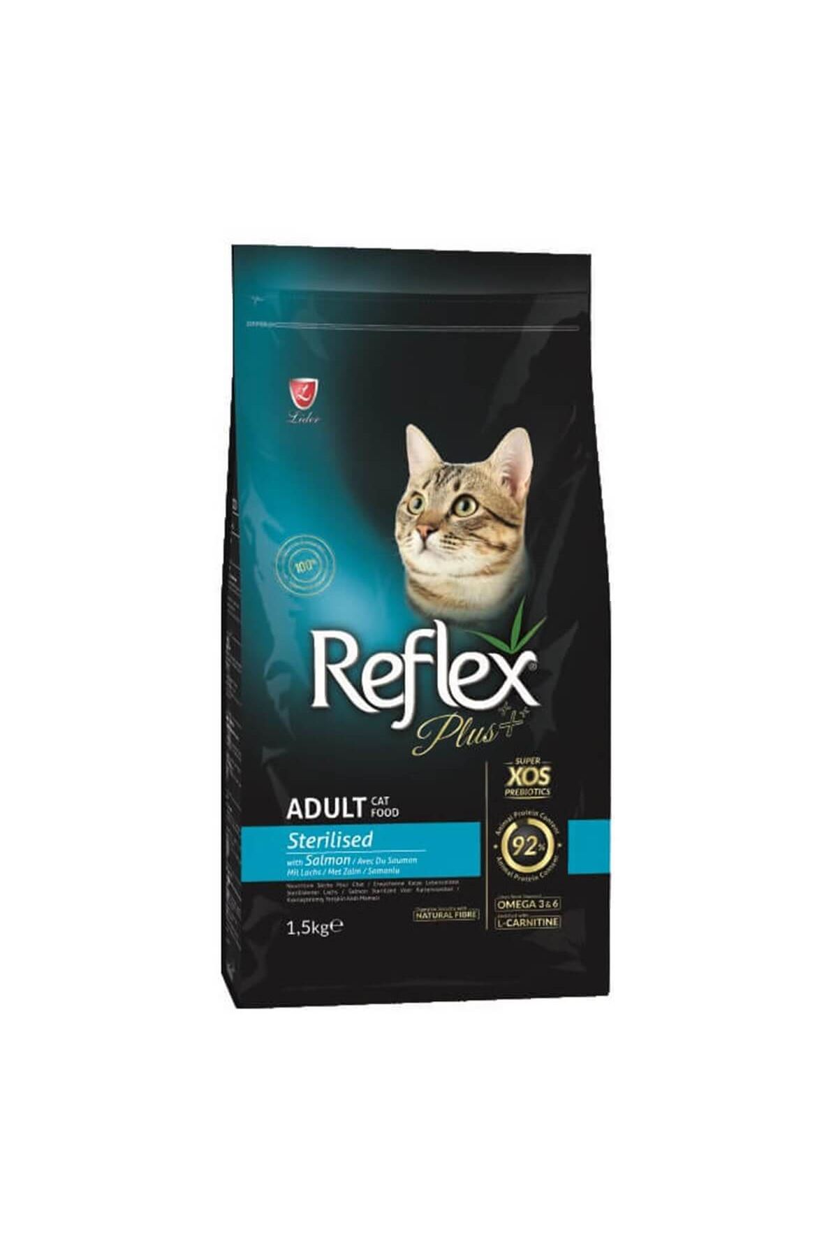 Reflex Plus Somonlu Kısırlaştırılmış Kedi Maması 8 kg