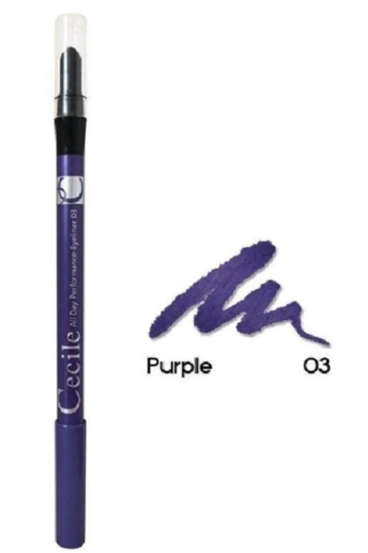 Cecile All Day Performance Eyeliner 3 Purple
