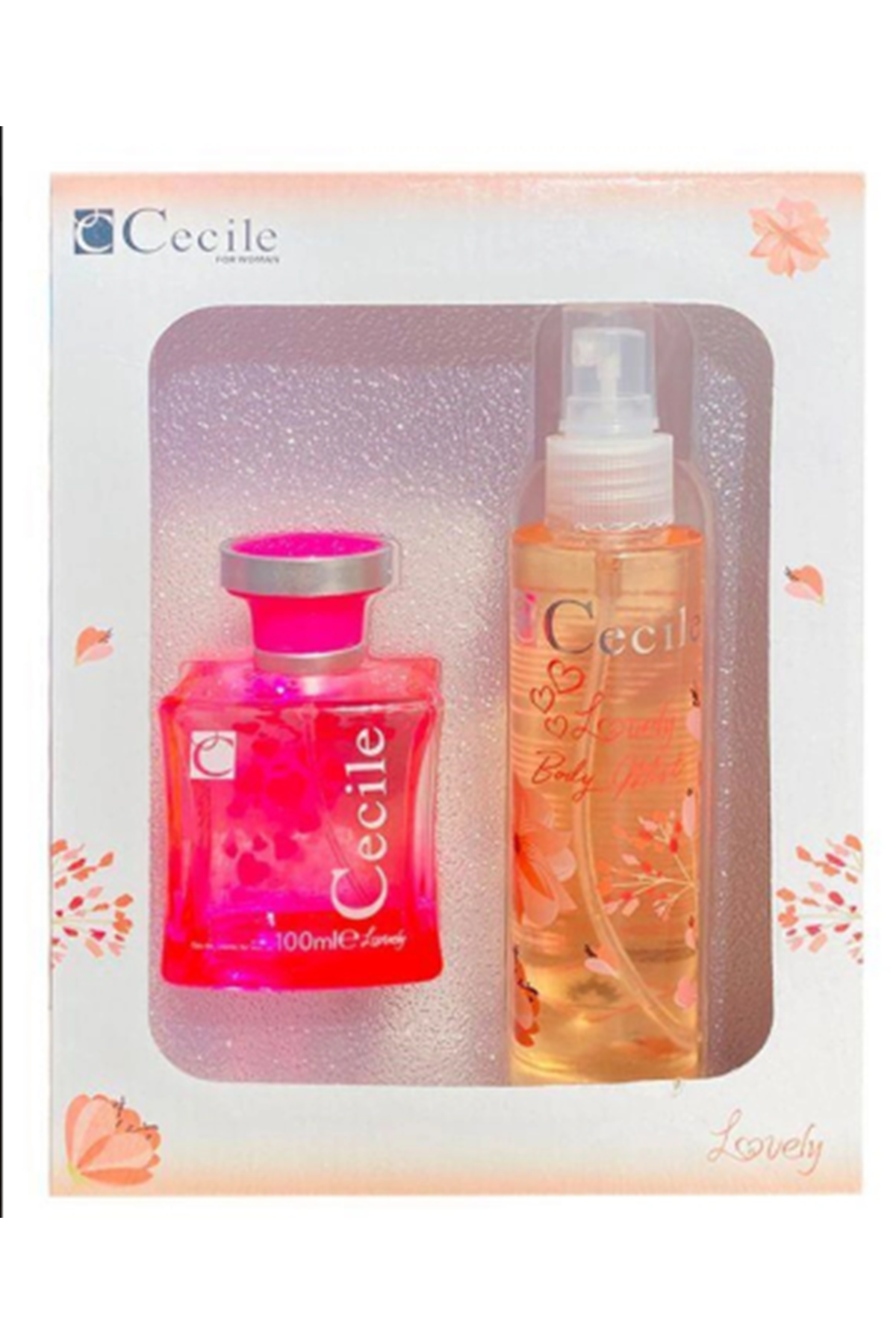 Cecile Lovely Bayan Kofre 100 Ml+150 Ml Body Mist