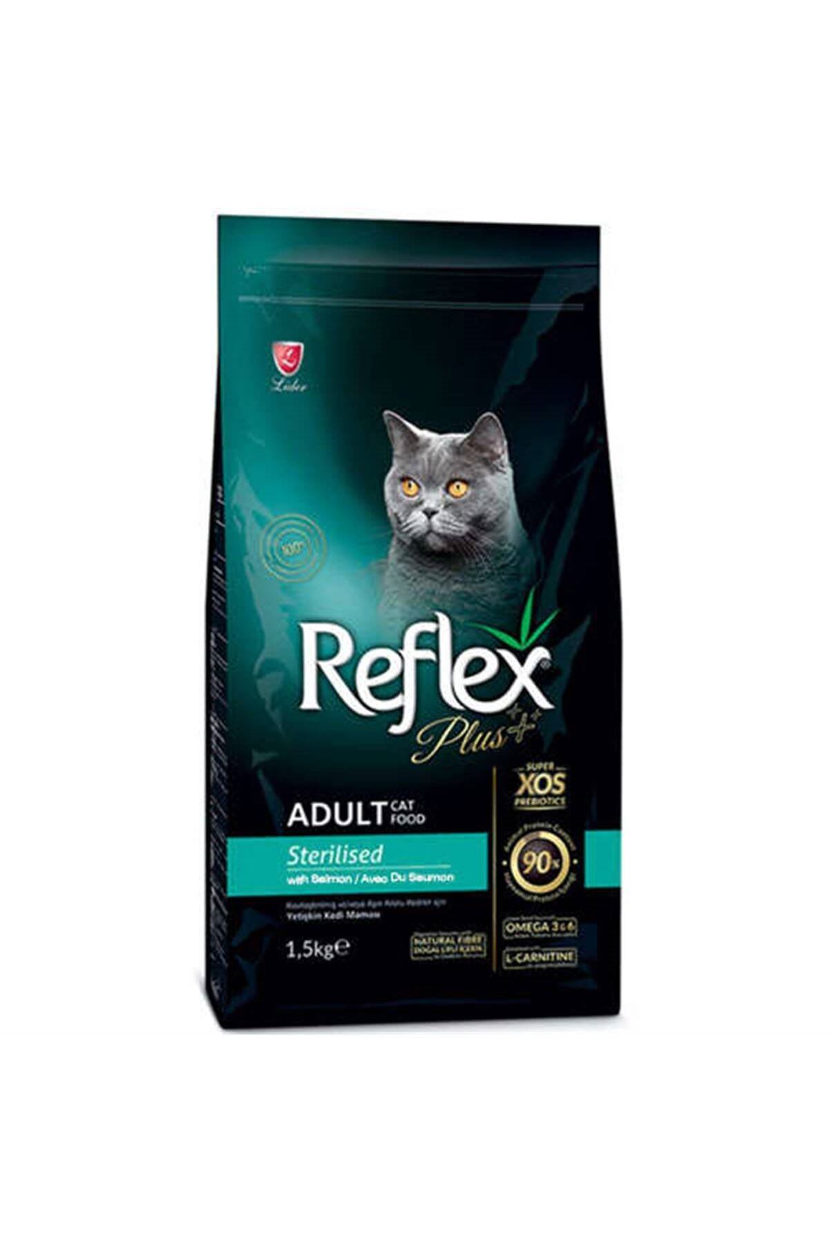 Reflex Plus Somonlu Kısırlaştırılmış Kedi Maması 1.5 Kg