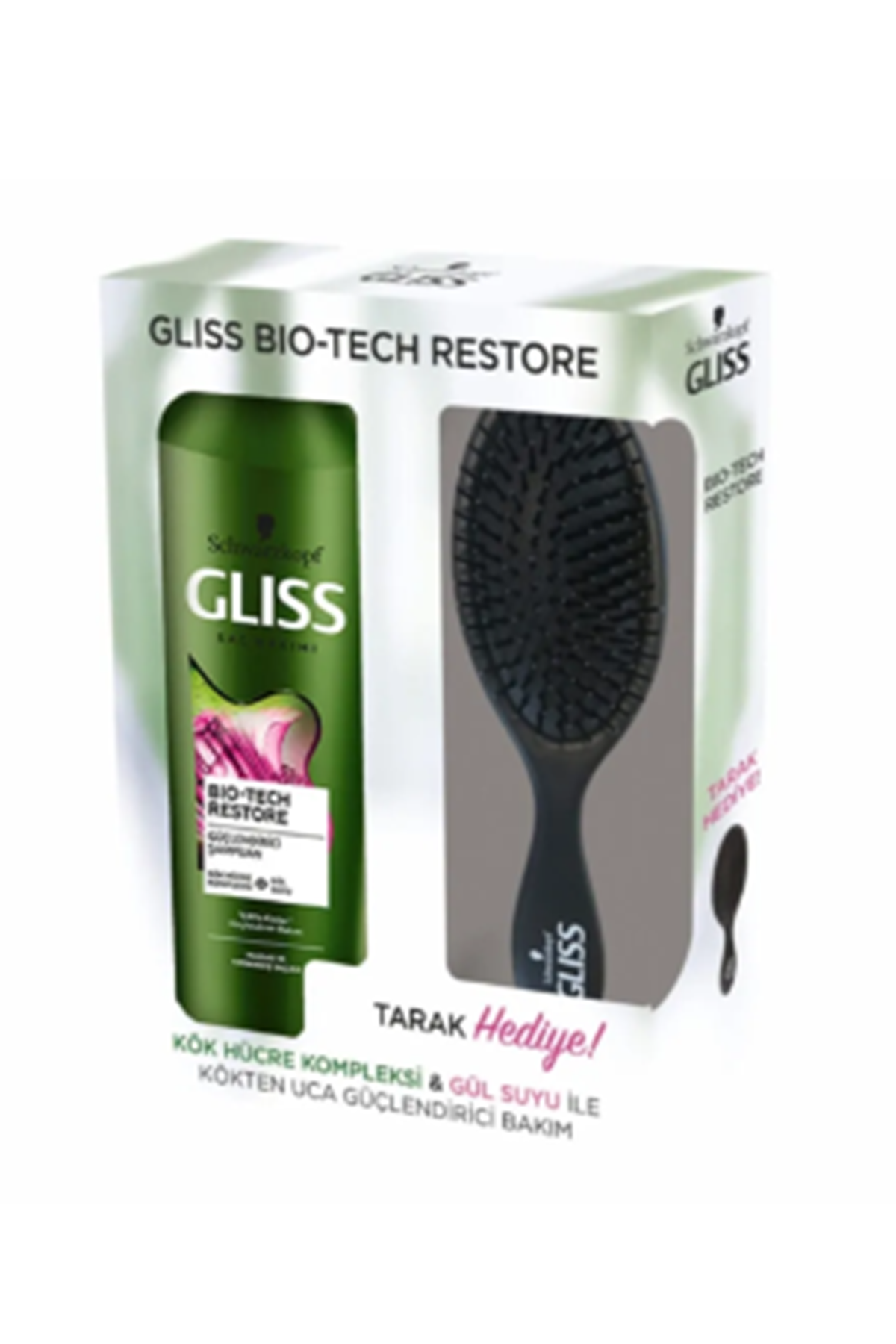 Gliss  Bio-tech Güçlendirici Ve Onarıcı Şampuan 500 ml +Tarak