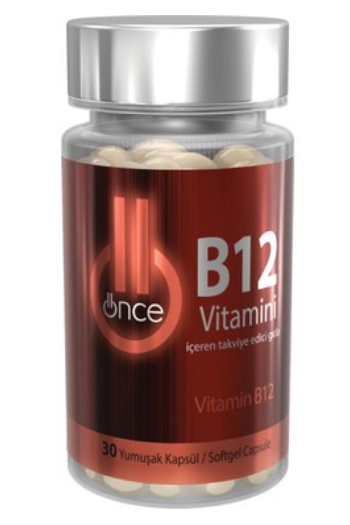 Önce B12 Vitamini İçeren Gıda Takviyesi 30 Kapsül