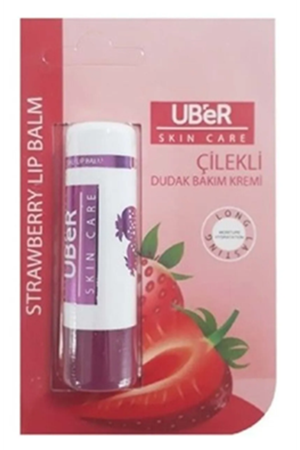 Uber Dudak Bakım Kremi Çilekli Dudak Nemlendirici