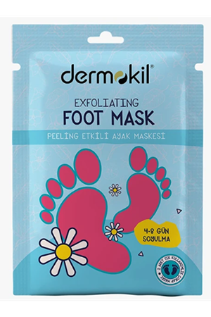Dermokil  Peeling Etkili ( Soyulabilir ) Ayak Maskesi 30 ml