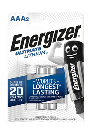 Energizer Ultimate Lithium AAA BP2 İnce Pil