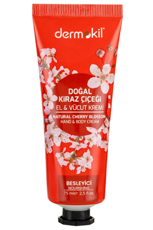 Dermokil Kiraz Çiçeği Özlü El Ve Vücut Kremi 75 ml