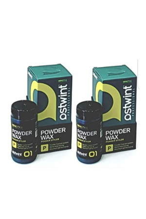 Ostwint Saç Şekillendirici Toz (PUDRA) Wax Mat Profesyonel Yeşil 20 gr (2 Adet)