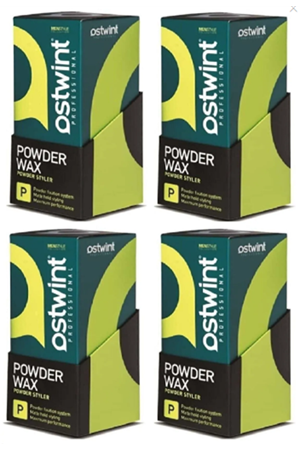 Ostwint Saç Şekillendirici Toz (PUDRA) Wax Mat Profesyonel Yeşil 20 gr (4 Adet)
