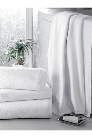 Fame Home Pamuklu Beyaz Büyük Havlu 90 x 150 Cm Ekonomik Otel Havlusu