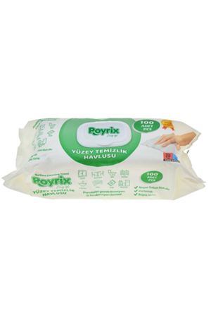 Poyrix Yüzey Temizlik Havlusu 100' lü